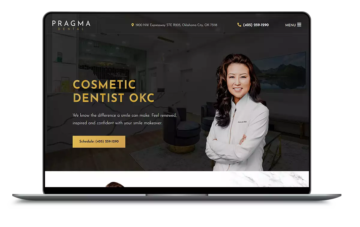 Custom Dental Website Design - Dr. Grace