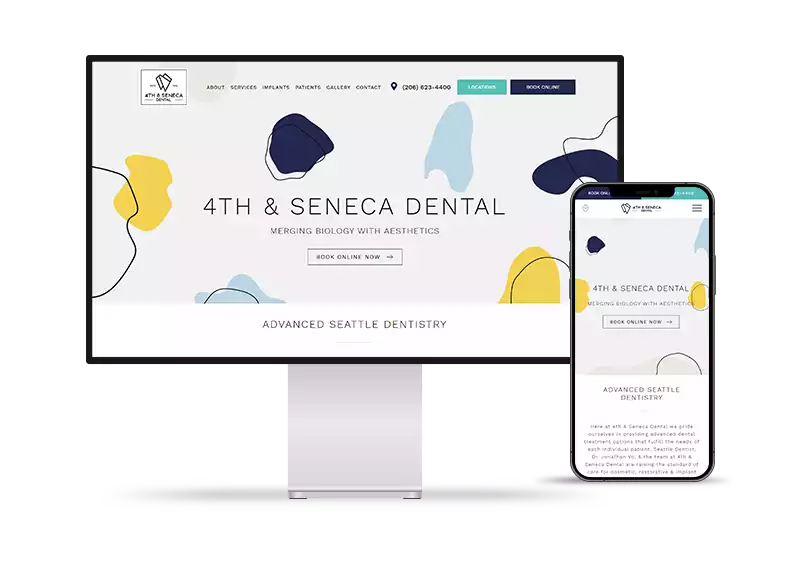 Custom Dental Websites - 4th & Seneca Dental